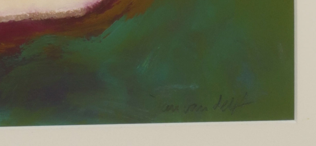 Jan van Delft - Jan van Delft: Gouache, Libelle - Ingelijst kopen? Bied vanaf 35!