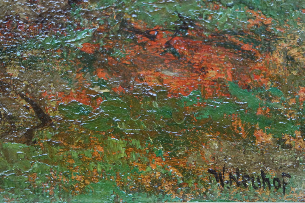 Walter Neuhof (1904-1982) - olieverf op doek - Landschap kopen? Bied vanaf 175!