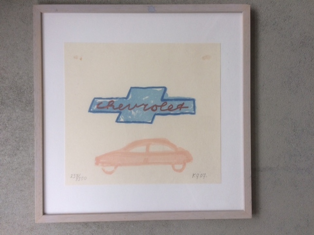 Gat in de heg, litho Chevrolet kopen? Bied vanaf 10!
