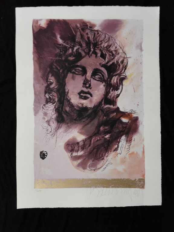 Gerti Bierenbroodspot, zeefdruk op papier verkocht voor € 50!