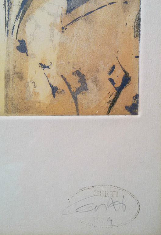 Gerti Bierenbroodspot - Figuren, ets (ingelijst) kopen? Bied vanaf 100!