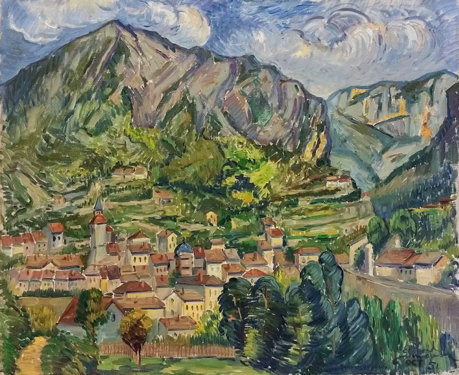 Gezicht op Pont-en-Royans kopen? Bied vanaf 100!