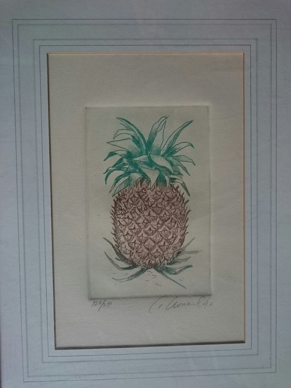 Lot van 2 kleurenetsen van dezelfde kunstenaar kopen? Bied vanaf 1!