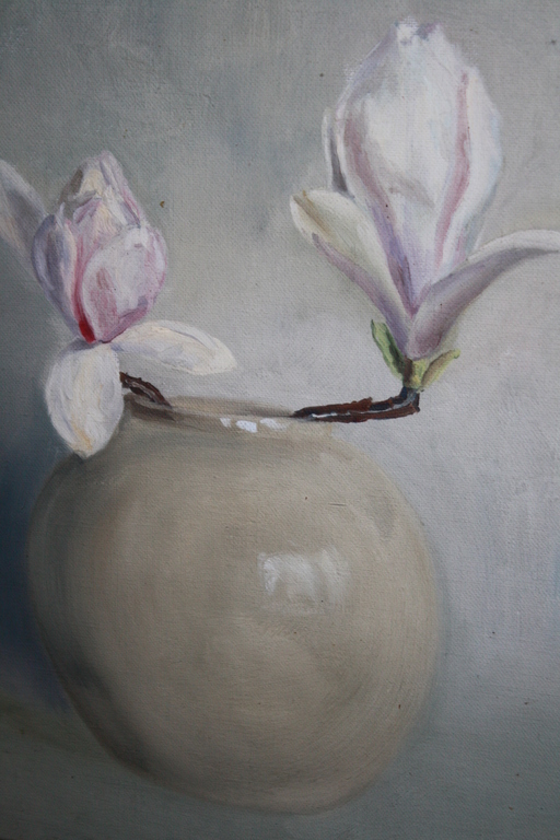 MAGNOLIA IN AARDWERK POT door VAN LIER verkocht voor € 150!