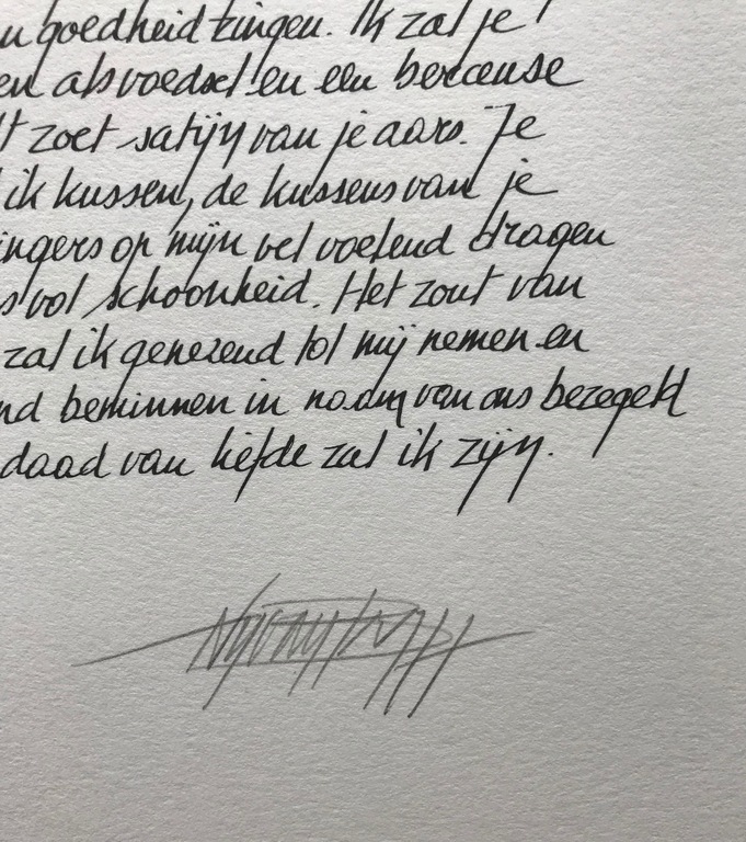 Pol Mara - Kunstmap - 'Litanie II' - Zeldzaam werk kopen? Bied vanaf 265!