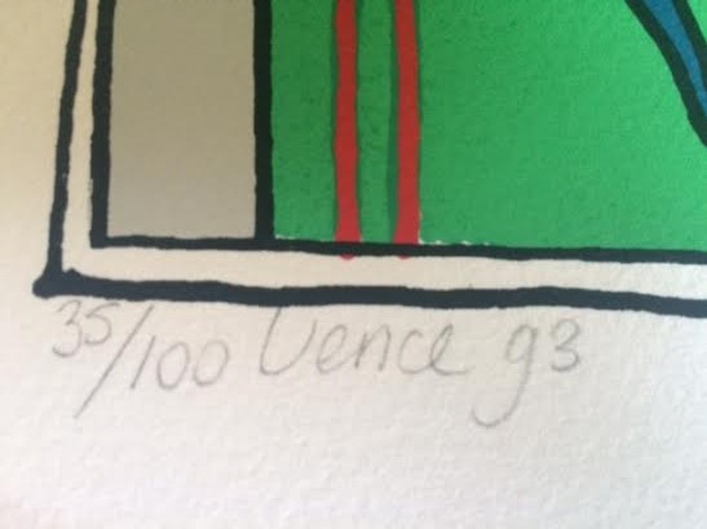 Cecile de Bruijn, zeer mooie zeefdruk  kopen? Bied vanaf 10!