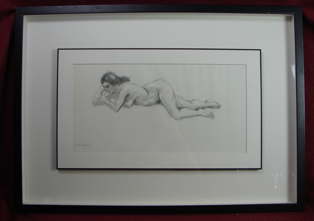 Johan Fabricius - Potloodtekening  verkocht voor € 55!