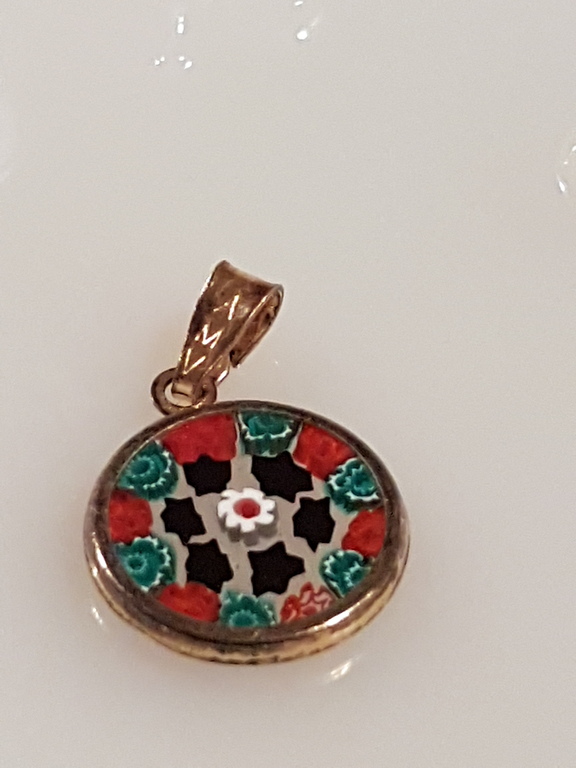 Murrina veneziana in zilver 925- model 2-Murano Italia-Venezia  zilver 925 kopen? Bied vanaf 5!