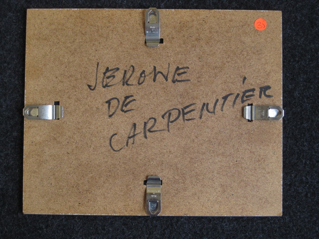 Indringend abstract expressionisme landschap acryl op board Jeroen de Carpentier kopen? Bied vanaf 1!