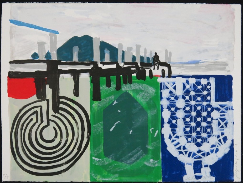 Cees Dolk: Zeefdruk, Figurenplan 4 verkocht voor € 41!