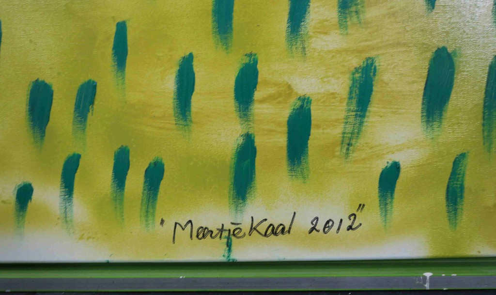 Meertje Kaal: Acryl op doek, Z.T. - Ingelijst kopen? Bied vanaf 1!