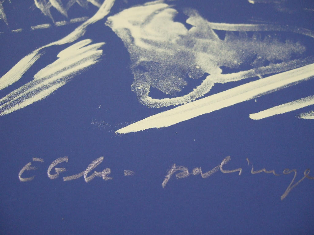 René Daniëls, gesigneerde zeefdruk uit 1984. Kleine oplage. kopen? Bied vanaf 1000!