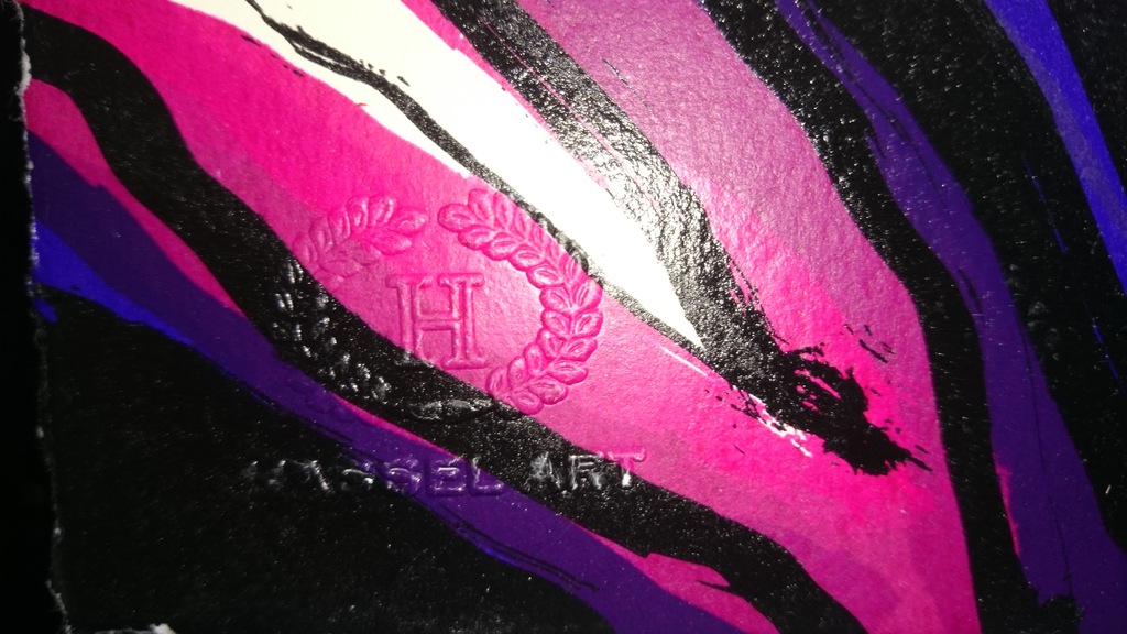 Grote originele zeefdruk van Ad van Hassel - Cobra gezicht kopen? Bied vanaf 75!