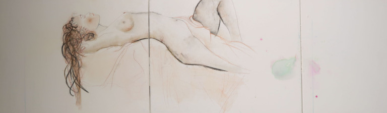 Herman Jan Bosch: Gemengde techniek op doek, Naked beauty 2 (Groot) kopen? Bied vanaf 1!