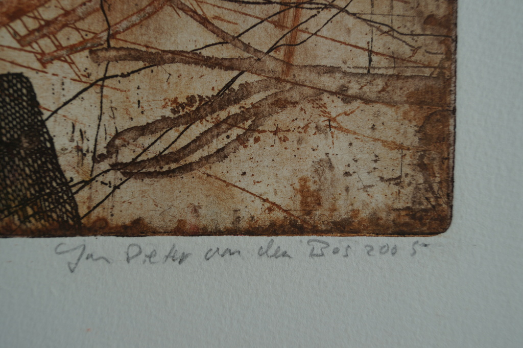 Jan Pieter van den Bos - ets - De Sirenen - 2005 kopen? Bied vanaf 1!