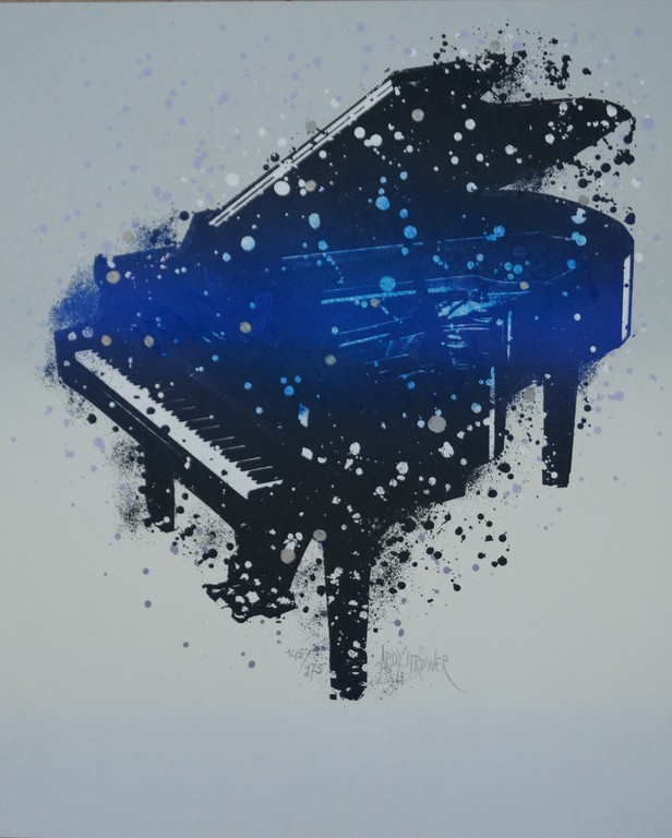 Ardy Strüwer - gesigneerde zeefdruk - it's snowing kopen? Bied vanaf 10!