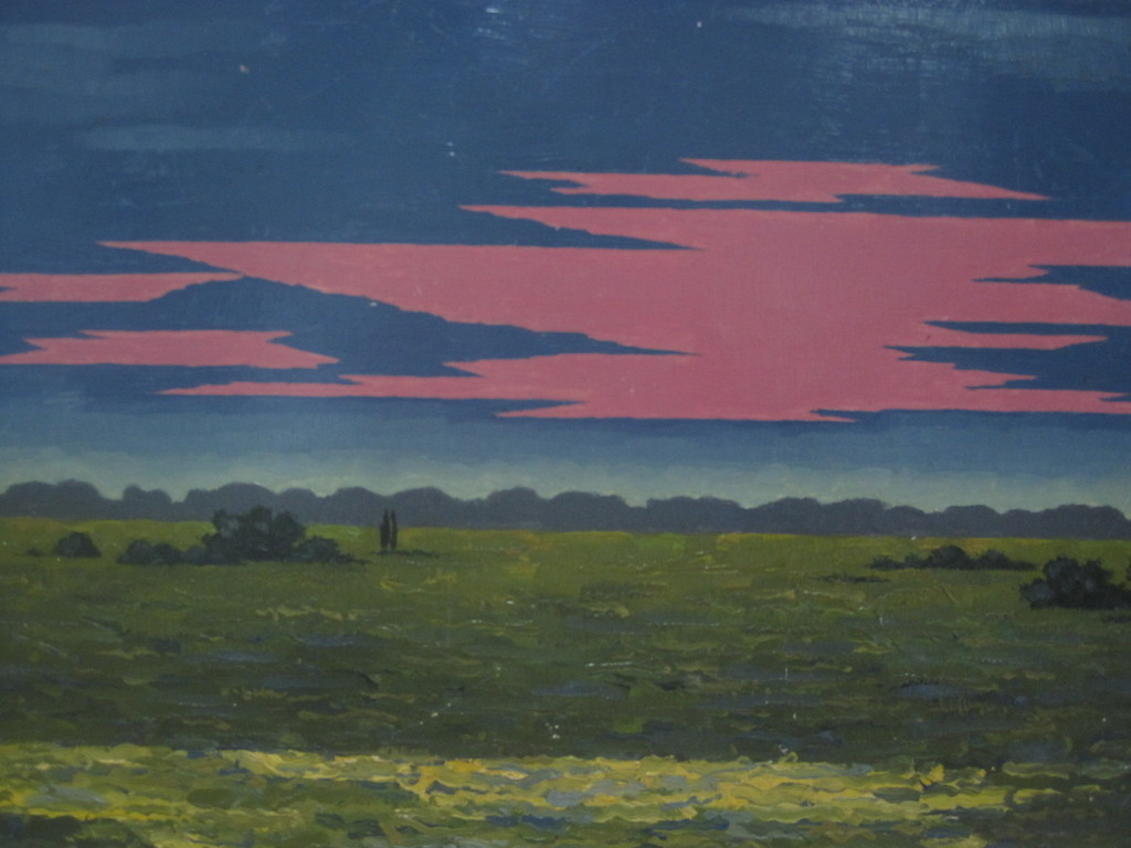 Alex Asperslagh 1901-1984 "Zomeravond boven Hollands landschap" 1943  kopen? Bied vanaf 1!