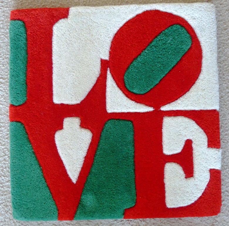 Robert Indiana, tapijt: Magyar Love, 2006 kopen? Bied vanaf 60!