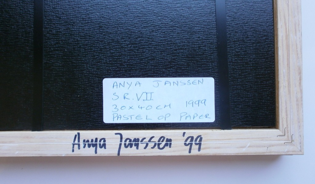 Anya Janssen. pastel op papier. Sham Rage V + V11 + X11 (drie werken) kopen? Bied vanaf 750!