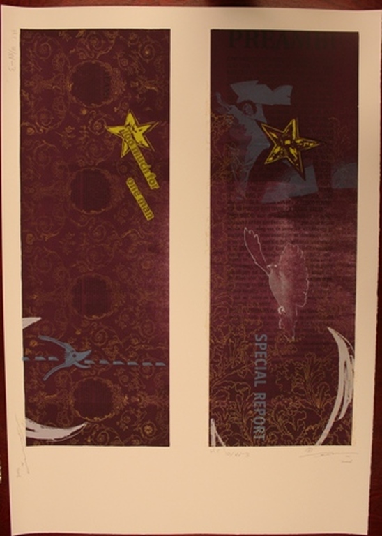 Charles Vermaas: 2 zeefdrukken. gesigneerd en genummerd kopen? Bied vanaf 1!