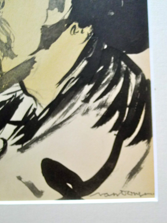 Kees van Dongen pochoir: Portrait d'Homme. kopen? Bied vanaf 150!