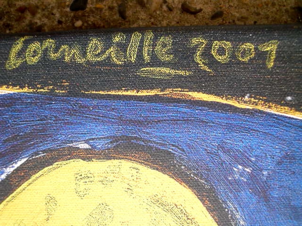 CORNEILLE limited edition op doek 2001 - 80 X 60 cm kopen? Bied vanaf 50!