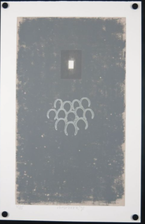 Bert Vredegoor: Zeefdruk, Zonder titel kopen? Bied vanaf 1!