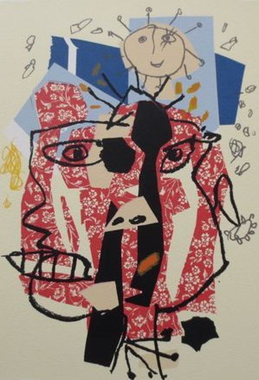 Kees Salentijn, kleurenzeefdruk, handgesigneerd kopen? Bied vanaf 75!