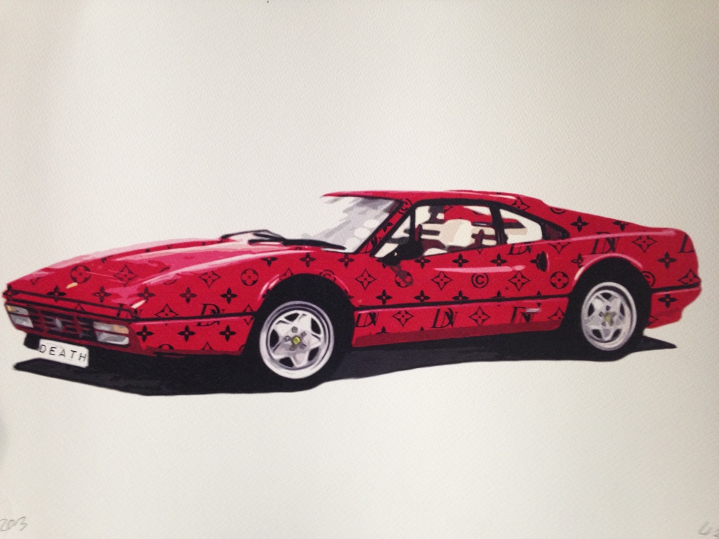 Ferrari zeefdruk, 2013, genummerd en gesigneerd, incl. echtheidscertificaat kopen? Bied vanaf 35!