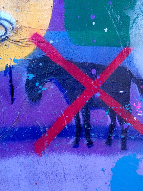 Espen Hagen: acryl op doek, Another Composition with holes  kopen? Bied vanaf 185!