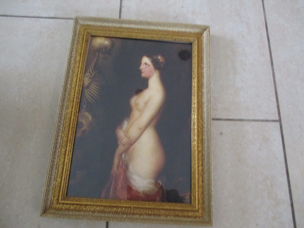 Antoine Wiertz , grafiek , twee meisjes of de mooie Rosine  verkocht voor € 66!