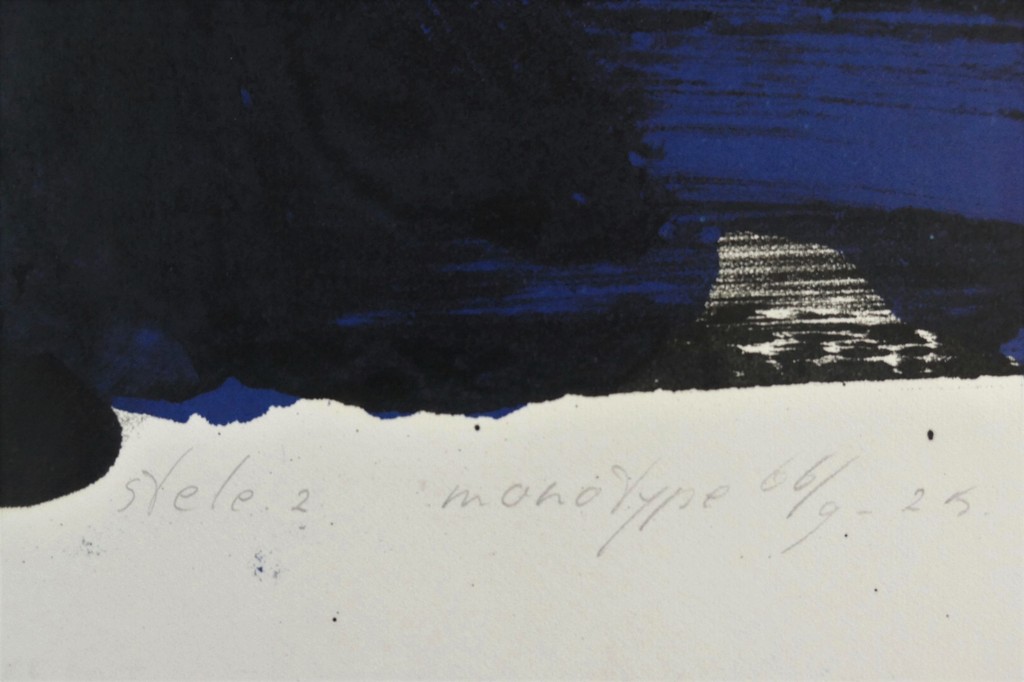   Adine Engelman - Abstracte compositie - Monotype kopen? Bied vanaf 75!