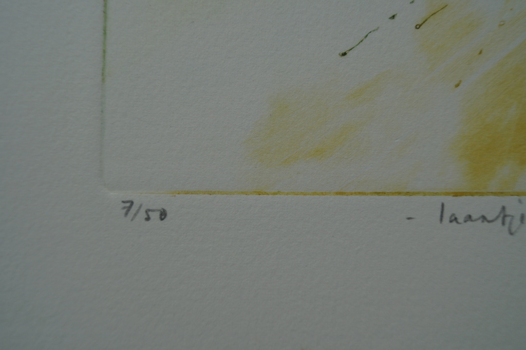 Gerart Kamphuis - gesigneerde ets -  kopen? Bied vanaf 1!