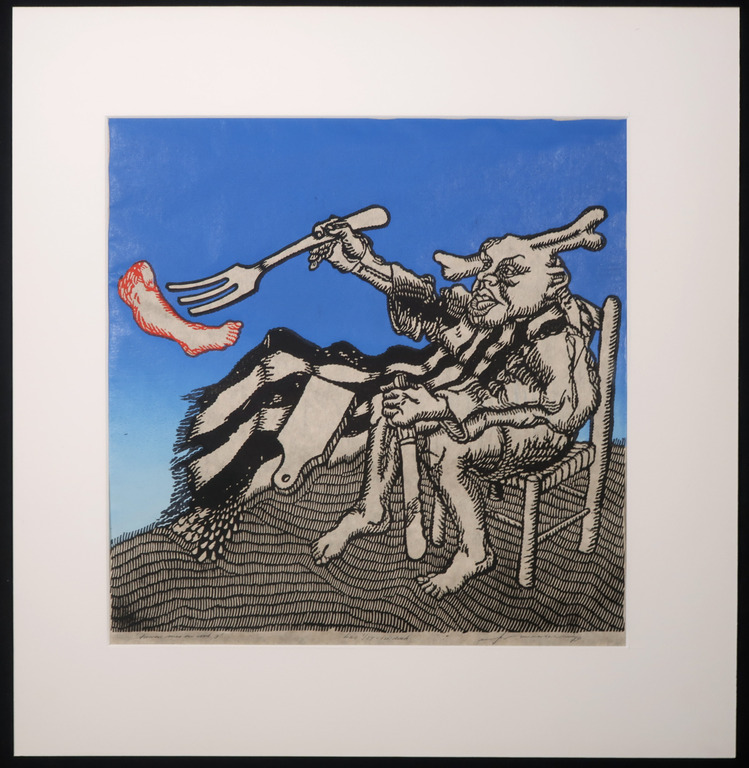 Lot met 4 werken van Leo van Nassau: Lino, Tussen mes en vork kopen? Bied vanaf 20!