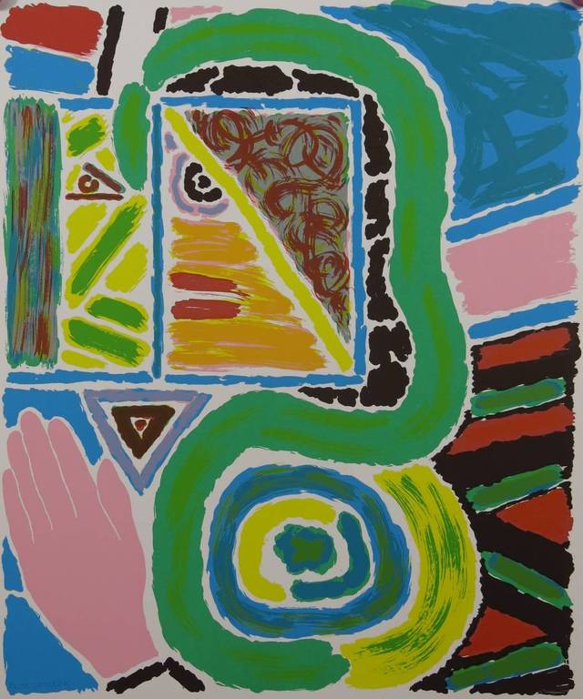 Stanco Skiczuk: Zeefdruk, V+M Two verkocht voor € 45!