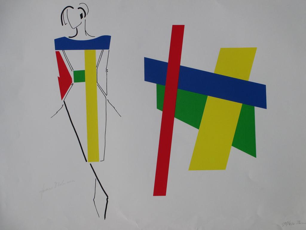 Bob Bonies/Frans Molenaar, Mode en Abstractie, Zeefdruk kopen? Bied vanaf 90!