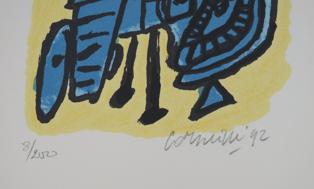 Corneille: Portfolio met 3 zeefdrukken in bijpassende map, Trois images d'un ete kopen? Bied vanaf 180!