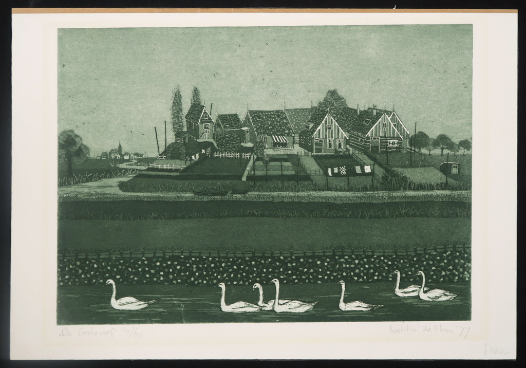 Laetitia de Haas: Ets en aquatint, De grote werf kopen? Bied vanaf 1!