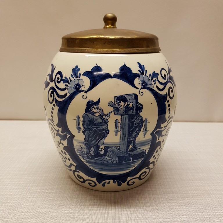 van Rossem's Tabak Anno 1950 - Tabakspot man aan de schandpaal kopen? Bied vanaf 10!