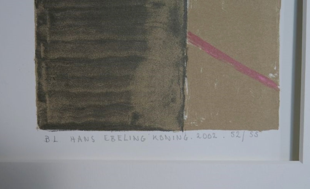 Hans Ebeling Koning: Zeefdruk, Brug Links kopen? Bied vanaf 1!