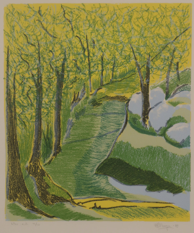 Ami Bernard Zillweger: Litho, Stampa III - Ingelijst kopen? Bied vanaf 1!