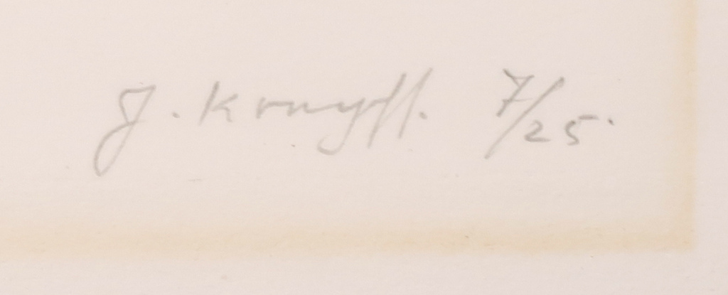 Jaap Kruijff: Litho, Zonder titel kopen? Bied vanaf 1!