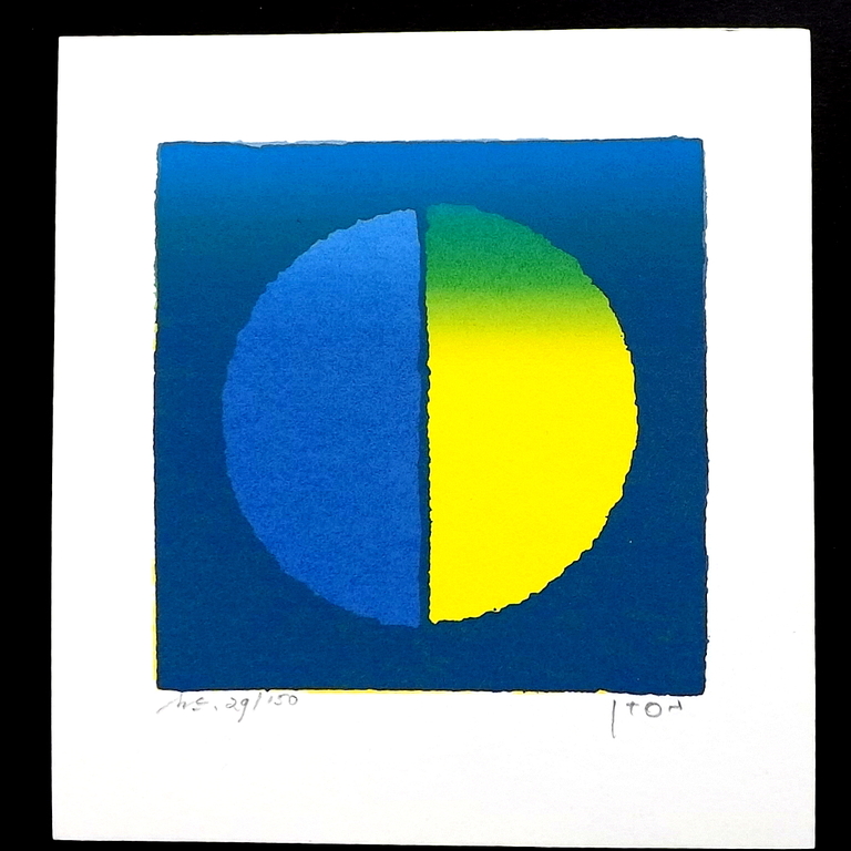 Hon Chi Fun (China) - 3x kleuren-litho -1985 kopen? Bied vanaf 1!