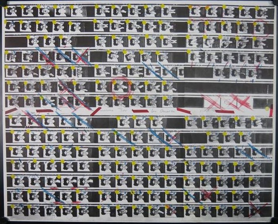 LOUS AMERICA (1954) handgesigneerde zink-litho LABYRINTH verkocht voor € 35!