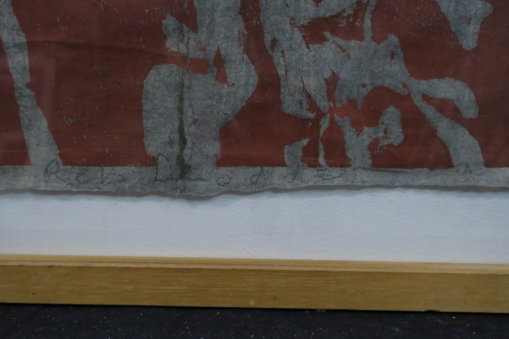 Rob Lodder: Gemengde techniek, Zonder titel 178- Ingelijst (groot) kopen? Bied vanaf 35!