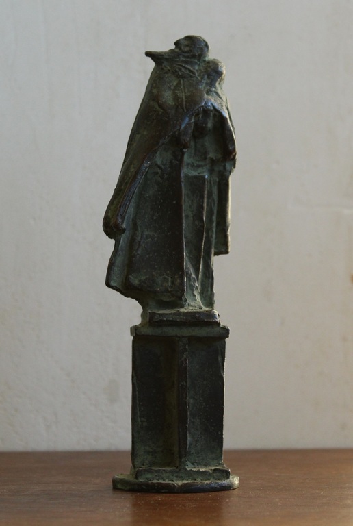 Eric Claus: Bronzen beeld, Pantalone uit de Commedia Dell'Arte verkocht voor € 595!