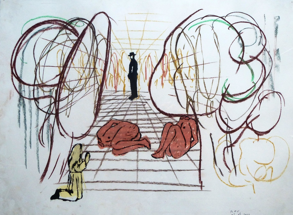 Ronald Versloot, gemengde techniek: Meesterwerk, handgesigneerd, 1990 kopen? Bied vanaf 75!