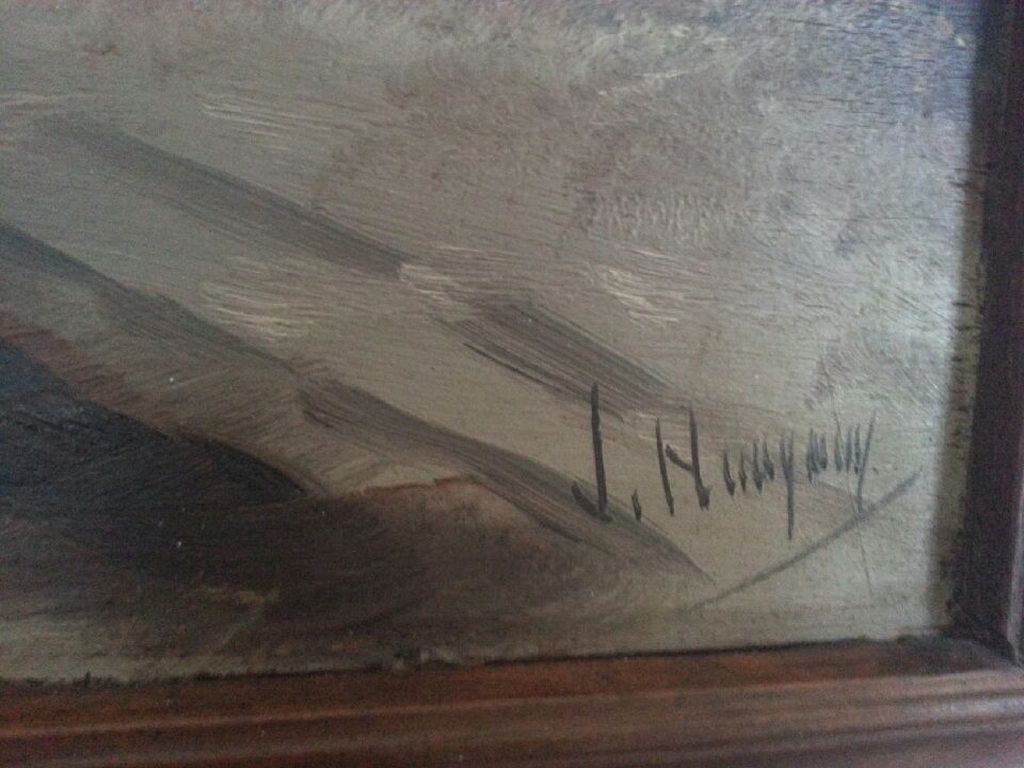 Hollands landschap 1  Onbekende signatuur kopen? Bied vanaf 20!