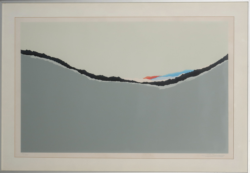 Gerard 't Hart: Zeefdruk, Z.T. - Ingelijst kopen? Bied vanaf 1!