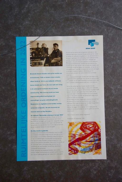 Ruimtelijke ordering in het jaar 2022 - gesigneerde lithografische druk  kopen? Bied vanaf 65!